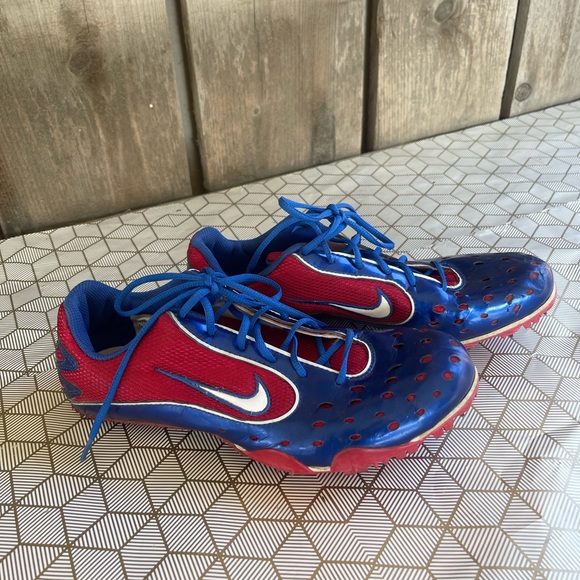Vintage Nike Bowerman Zoom 2 VL Track Shoes Red White Blue Size 7. - Picture 11 of 11